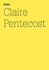 Buchcover Claire Pentecost