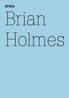 Buchcover Brian Holmes