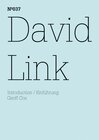 Buchcover David Link