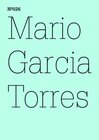 Buchcover Mario Garcia Torres