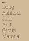 Buchcover Doug Ashford, Julie Ault, Group Material