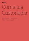 Buchcover Cornelius Castoriadis