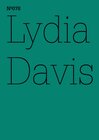 Buchcover Lydia Davis