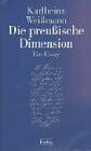 Buchcover Die preußische Dimension