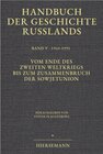 Buchcover Handbuch der Geschichte Russlands