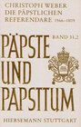 Buchcover Die päpstlichen Referendare 1566-1809