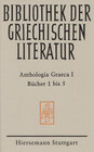 Buchcover Anthologia Graeca