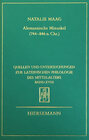 Buchcover Alemannische Minuskel (744-846 n. Chr.)