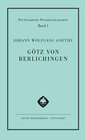 Buchcover Geschichte Gottfriedens von Berlichingen mit der eisernen Hand dramatisiert. Götz von Berlichingen mit der eisernen Hand