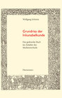 Buchcover Grundriss der Inkunabelkunde