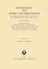 Buchcover Reallexikon für Antike und Christentum