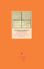 Buchcover Typographie