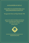 Buchcover Das Speculum pontificale des Johannes Ignotus