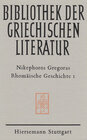 Buchcover Rhomäische Geschichte. Historia Rhomaike