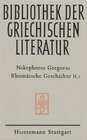 Buchcover Rhomäische Geschichte. Historia Rhomaike