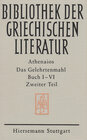 Buchcover Das Gelehrtenmahl. Buch I - VI