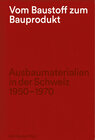 Buchcover Vom Baustoff zum Bauprodukt