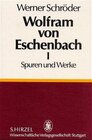Buchcover Kleinere Schriften / Wolfram von Eschenbach