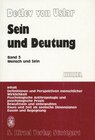 Buchcover Sein und Deutung