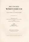 Buchcover Deutsches Wörterbuch. Neubearbeitung / Grimm, Dt.  Woerterbuch Neubearbeitung