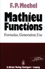 Buchcover Mathieu Functions