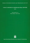 Buchcover Gelehrte Gesellschaften im mitteldeutschen Raum (1650-1820) Teil II