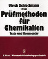 Buchcover Prüfmethoden für Chemikalien