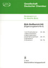 Buchcover 240 BUA-Stoffbericht: Ergänzungsberichte X:1,3,5-Trimethylbenzol (Nr. 46),1-Methylnaphthalin/2-Methylnaphthalin/2,6-Dime