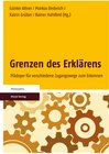 Buchcover Grenzen des Erklärens