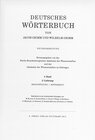 Buchcover Grimm, Dt. Wörterbuch Neubearbeitung