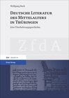Buchcover Deutsche Literatur des Mittelalters in Thüringen