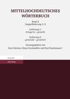 Buchcover Mittelhochdeutsches Wörterbuch. Zweiter Band Doppellieferung 1/2, Lieferung 1: evüegerin – gemeilic, Lieferung 2: gemein