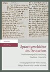 Buchcover Sprachgeschichte des Deutschen