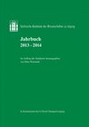 Buchcover Jahrbuch 2013–2014