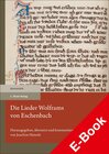 Buchcover Die Lieder Wolframs von Eschenbach