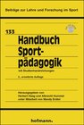 Buchcover Handbuch Sportpädagogik