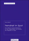 Buchcover Fremdheit im Sport