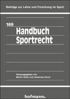 Buchcover Handbuch Sportrecht