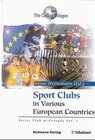 Buchcover Sport Clubs in Various European Countries