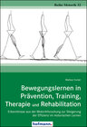 Buchcover Bewegungslernen in Prävention, Training, Therapie und Rehabilitation