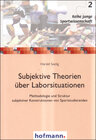 Buchcover Subjektive Theorien über Laborsituationen