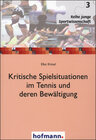 Buchcover Kritische Spielsituationen im Tennis und deren Bewältigung