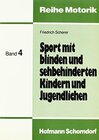 Buchcover Sport mit blinden und sehbehinderten Kindern und Jugendlichen