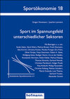 Buchcover Sport im Spannungsfeld unterschiedlicher Sektoren
