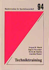 Buchcover Techniktraining