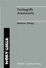 Buchcover Fachbegriffe Arbeitsrecht