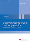 Buchcover Unternehmensführung und - organisation