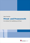 Buchcover E-Book " Privat- und Prozessrecht"