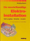 Buchcover Die vorschriftsmässige Elektroinstallation