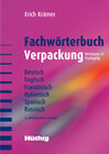 Buchcover Fachwörterbuch Verpackung - Dictionary of Packaging